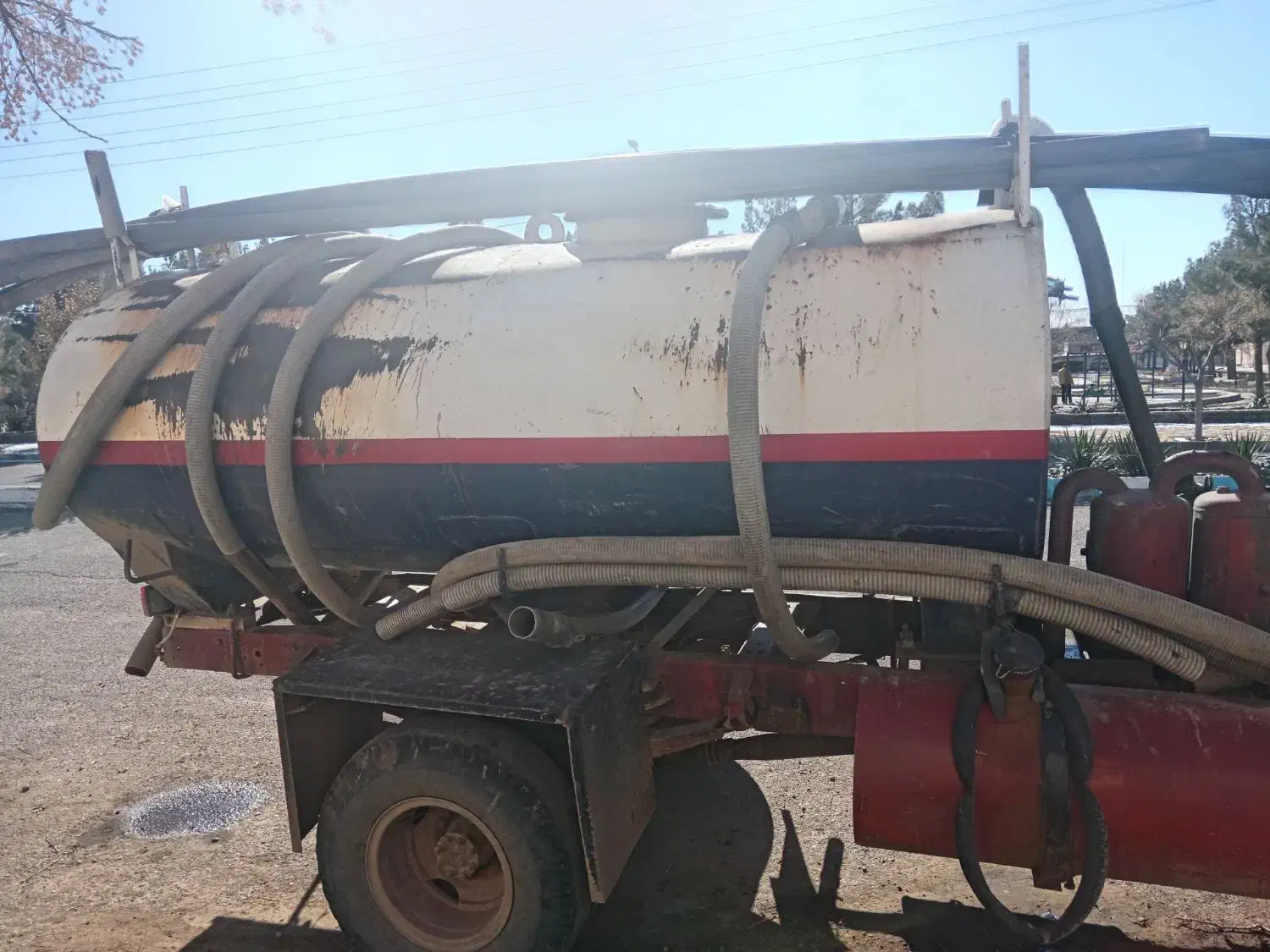 تانکر تخلیه چاه|ماشین‌آلات صنعتی|تربت‌حیدریه, کوه سنگی|دیوار