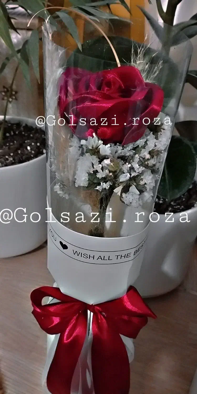 بوکت گل رز|گل و گیاه طبیعی|گلبهار, شهر جدید گلبهار|دیوار