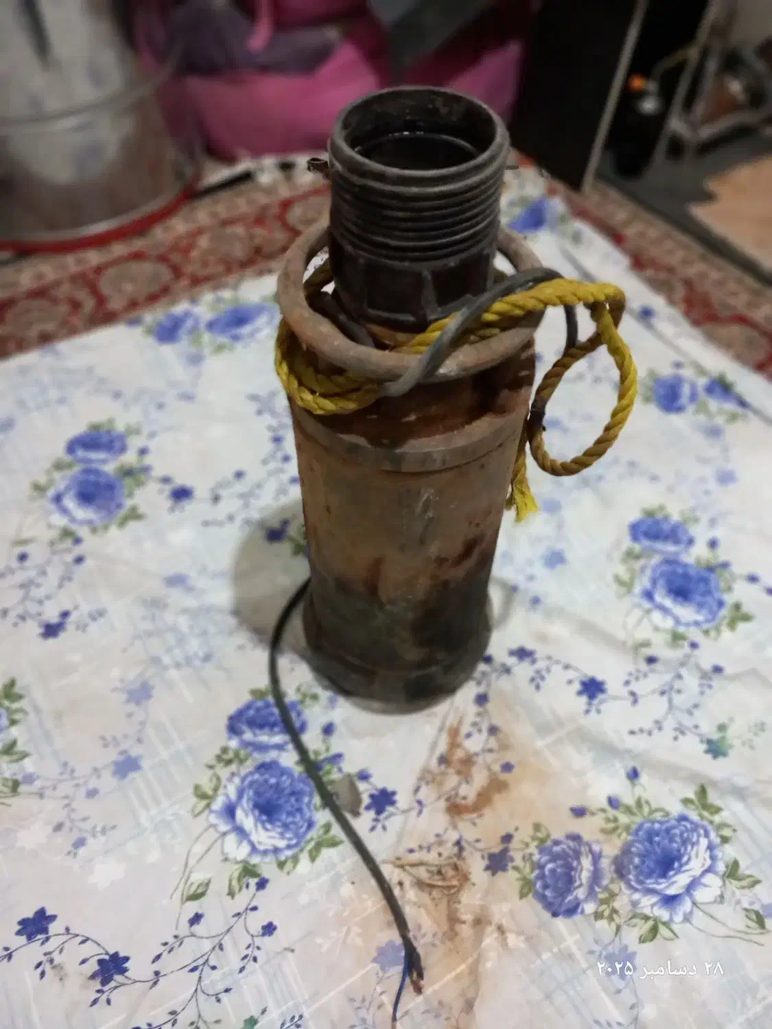 کفکش چهار اینچ سه فاز|ماشینآلات صنعتی|پاکدشت, پاکدشت (مامازند)|دیوار