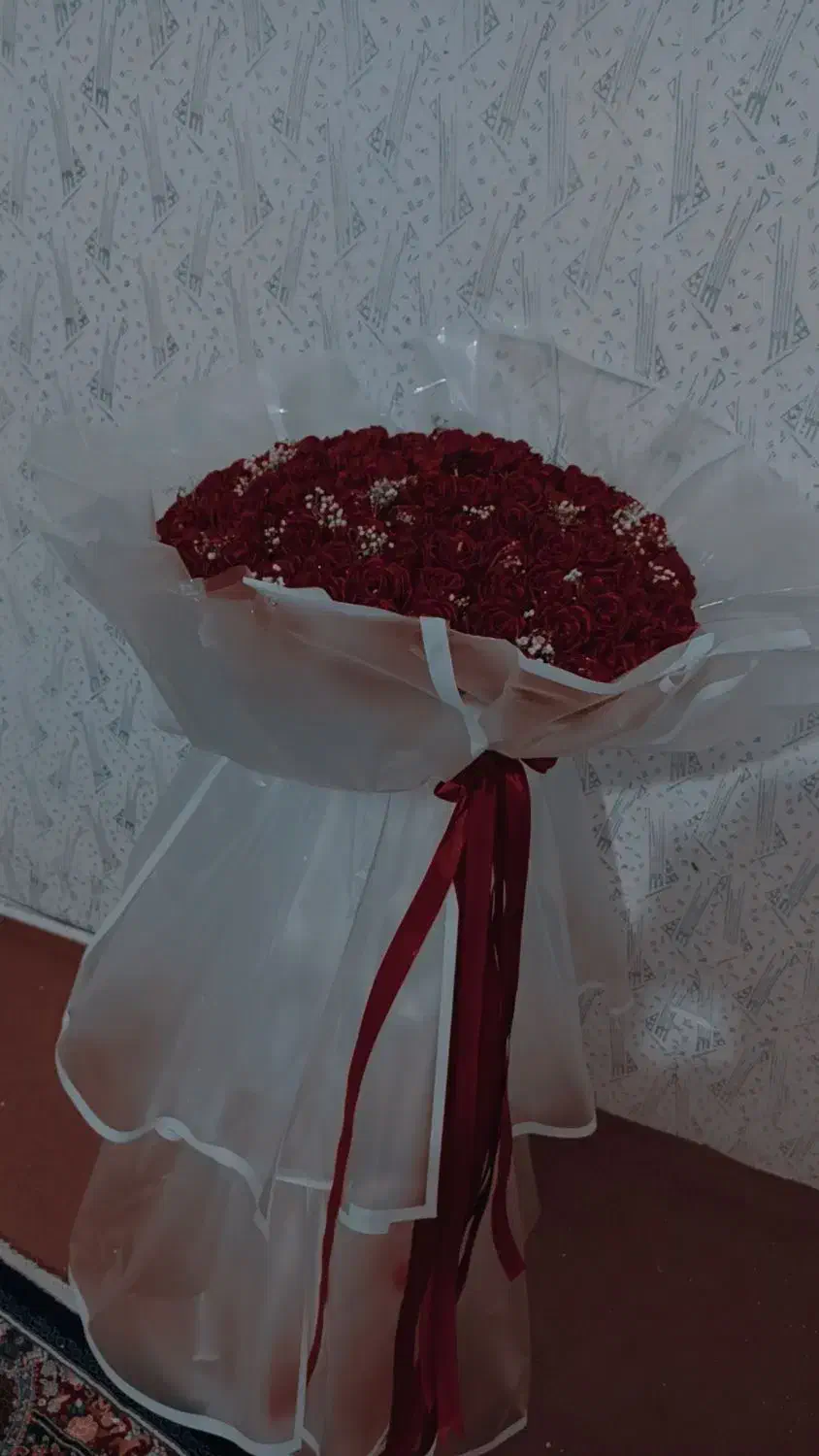 دسته گل  روبانی|گل مصنوعی|سنندج, |دیوار