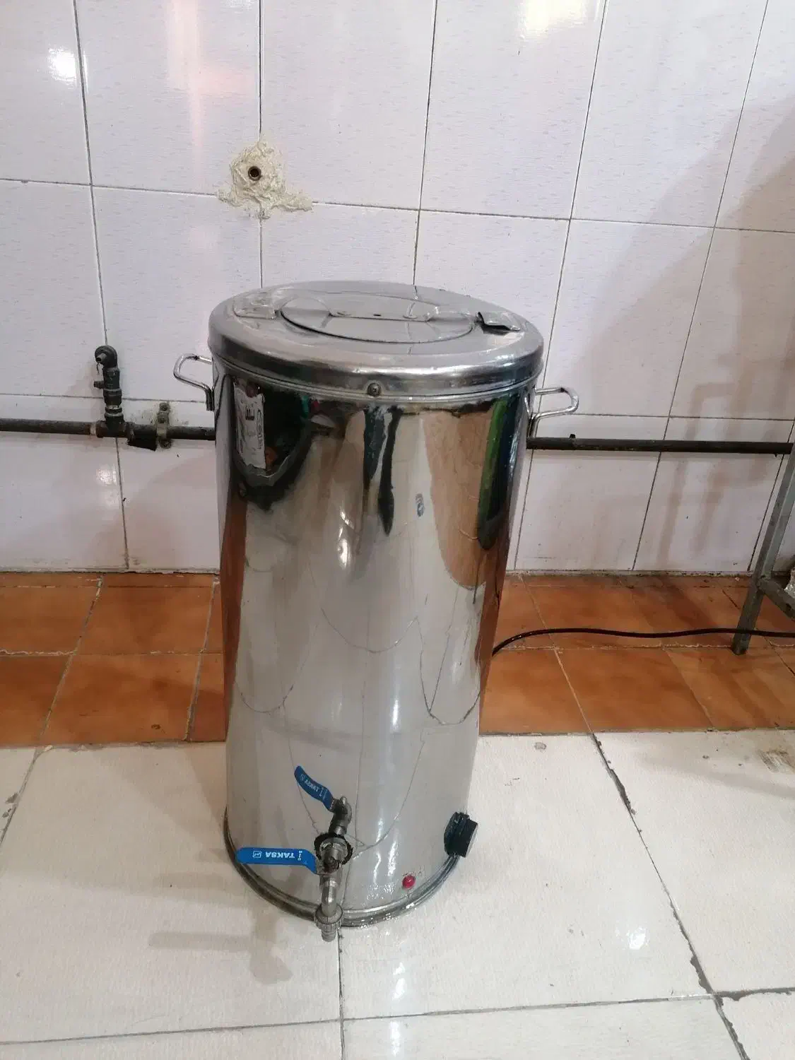 سماور برقی 30 لیتری|سماور، چای‌ساز، قهوه‌ساز|شیراز, فلکه گاز|دیوار