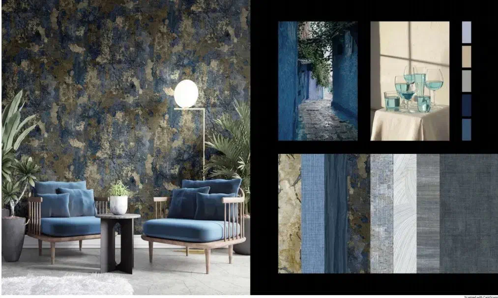 کاغذ دیواری ایتالیایی|مصالح و تجهیزات ساختمان|تهران, نیلوفر|دیوار