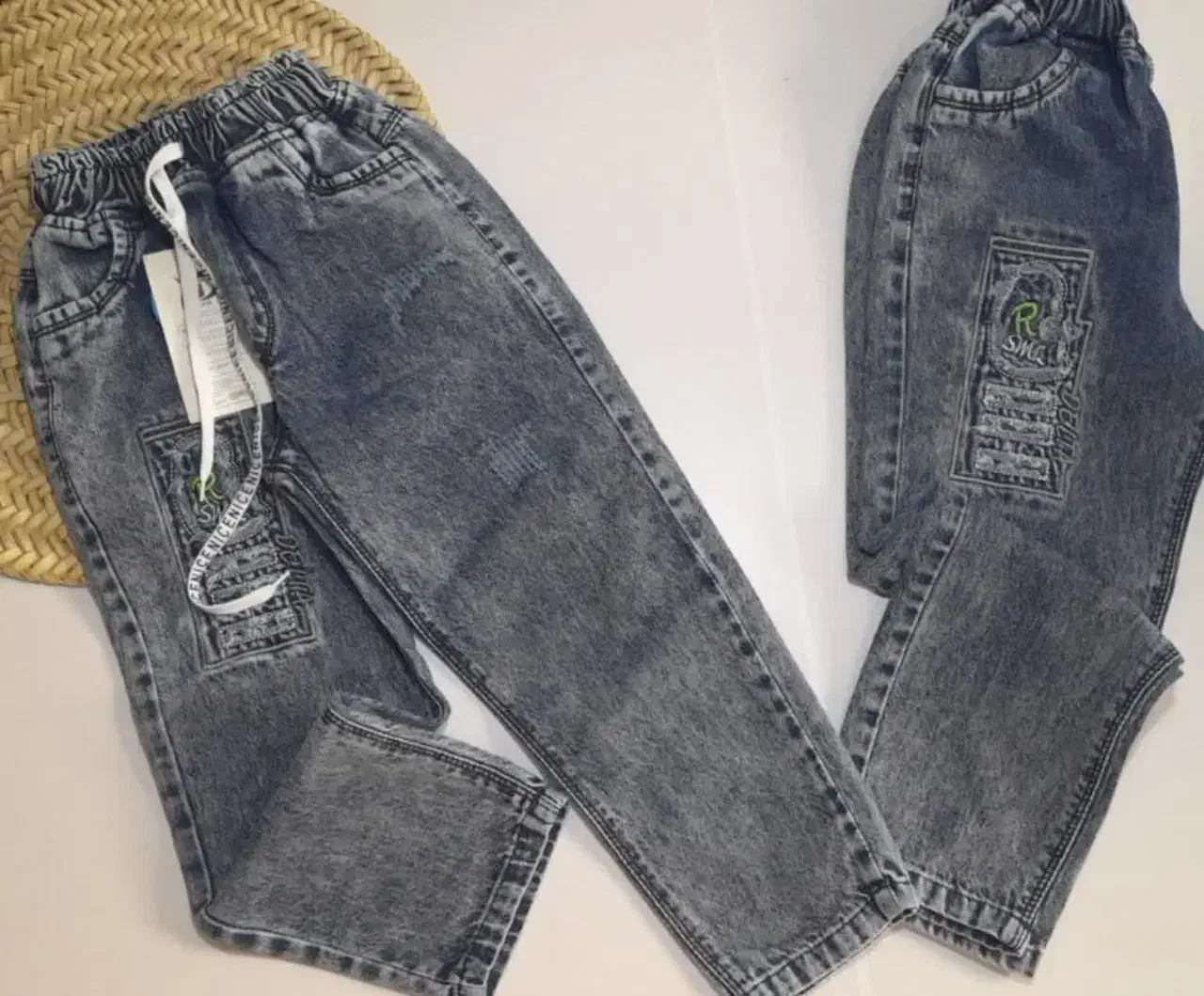 شلوار جین  کتان مشکی  کتان کرمی  سایز بندی داره|لباس|سمنان, |دیوار