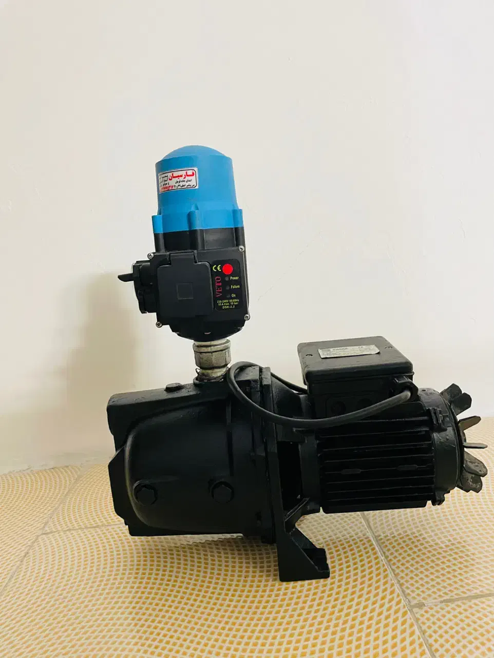 پمپ آب ۱ اسب جتی ایتالیایی با ست کنترل|مصالح و تجهیزات ساختمان|مشهد, الهیه|دیوار