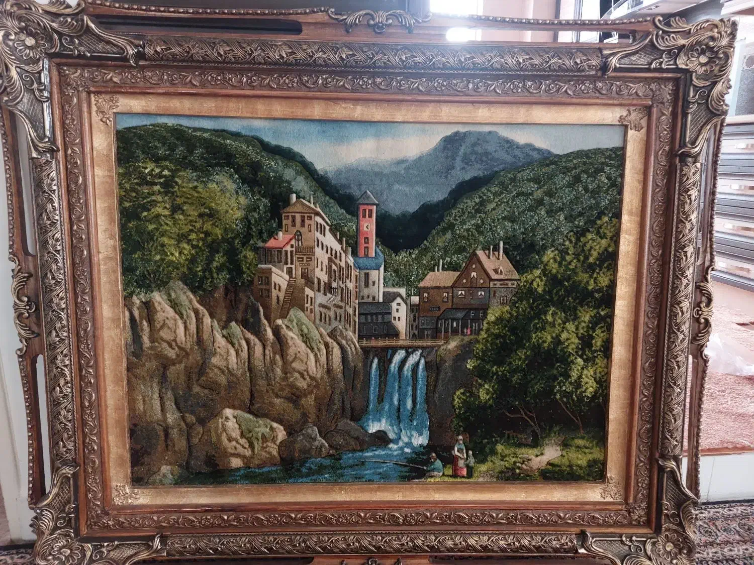 تابلو فرش دستباف|تابلو فرش|اردبیل, |دیوار