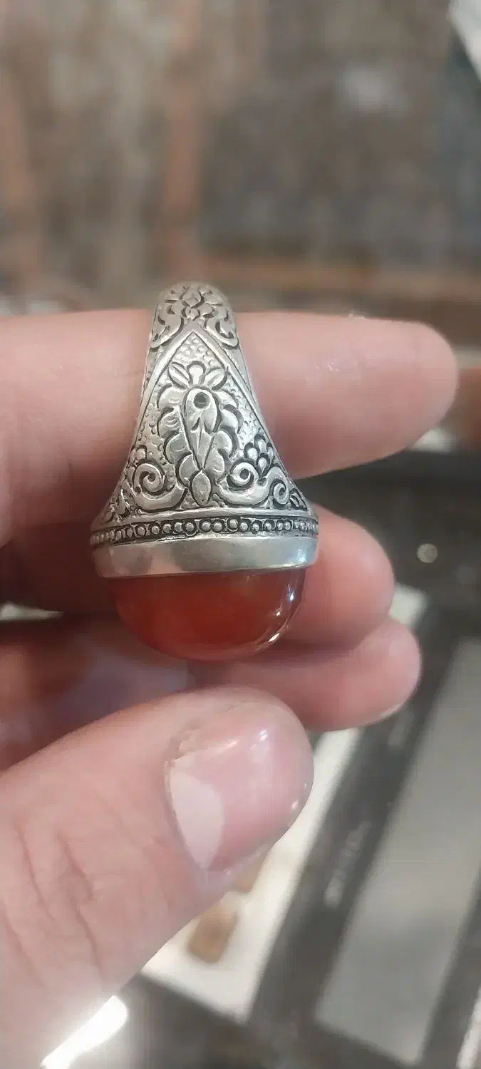 انگشتر کار دست عقیق|جواهرات|تهران, بهجت‌آباد|دیوار