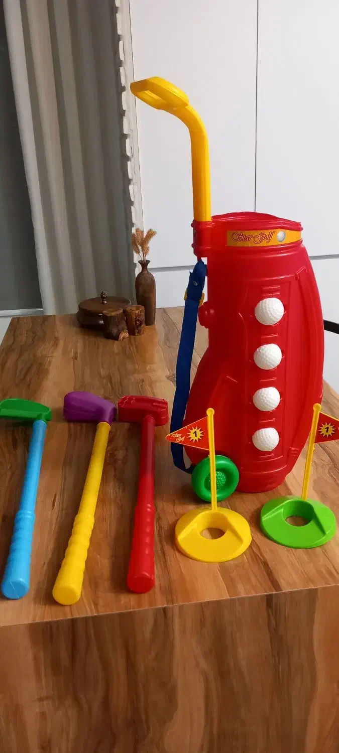 اسباب بازی گلف|اسباب‌بازی بچه|علی‌آباد کتول, |دیوار