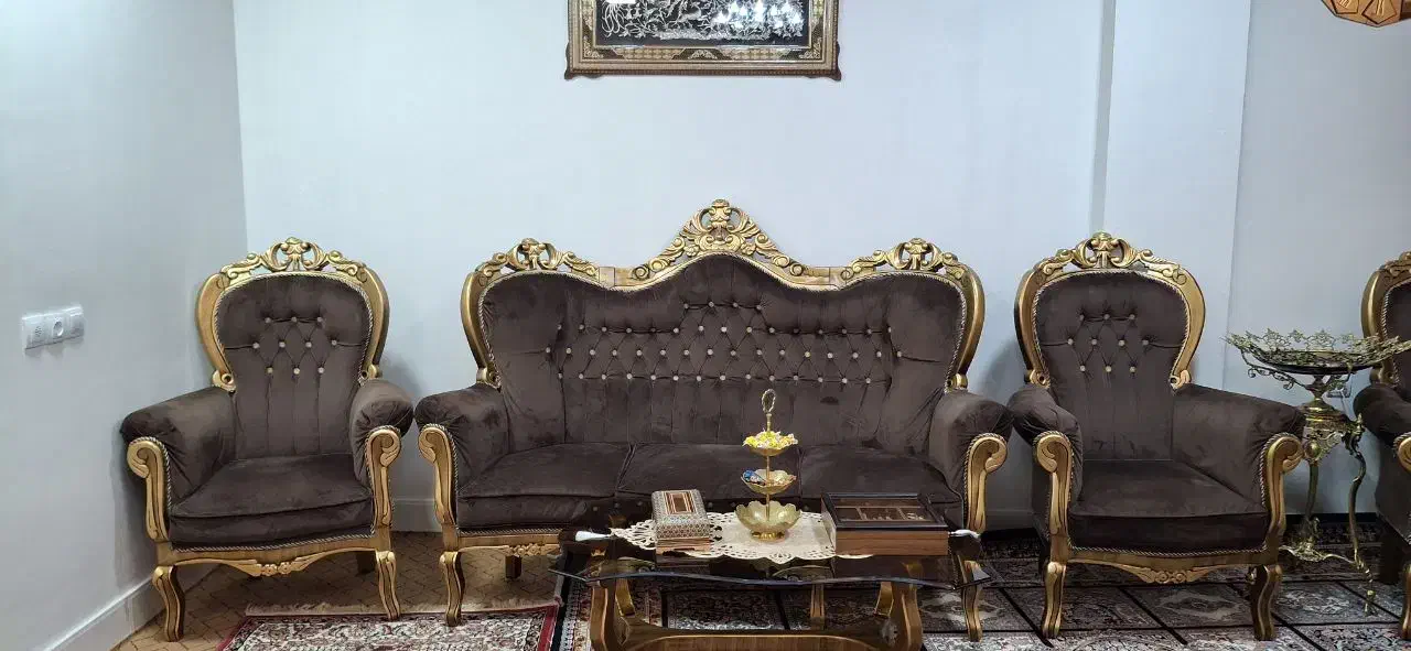 مبلمان سلطنتی|مبلمان خانگی و میز عسلی|فارسان, |دیوار