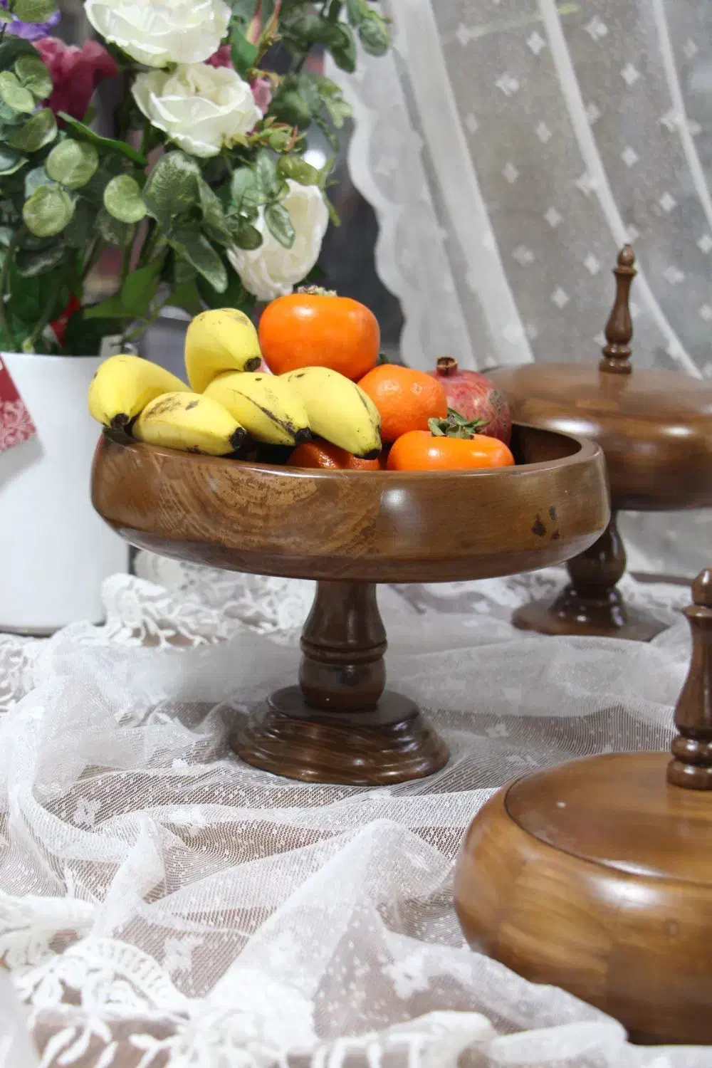 ظروف پذیرایی چوبی|ظروف سرو و پذیرایی|شیروان (خراسان), |دیوار