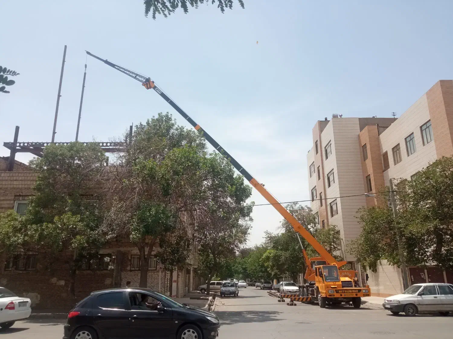 جرثقیل ۱۵تن تادانو|خودرو سنگین|مشهد, توس (بلوار توس)|دیوار