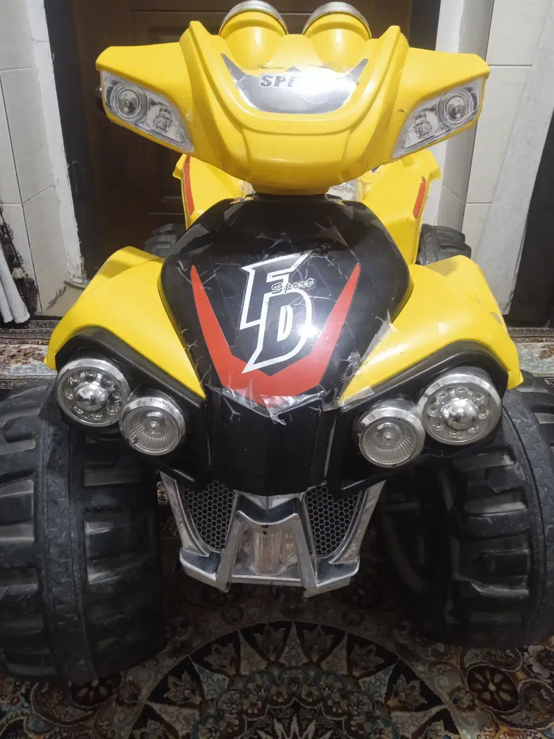 موتور چهار چرخ شارژی|اسباب‌بازی بچه|اهرم, |دیوار