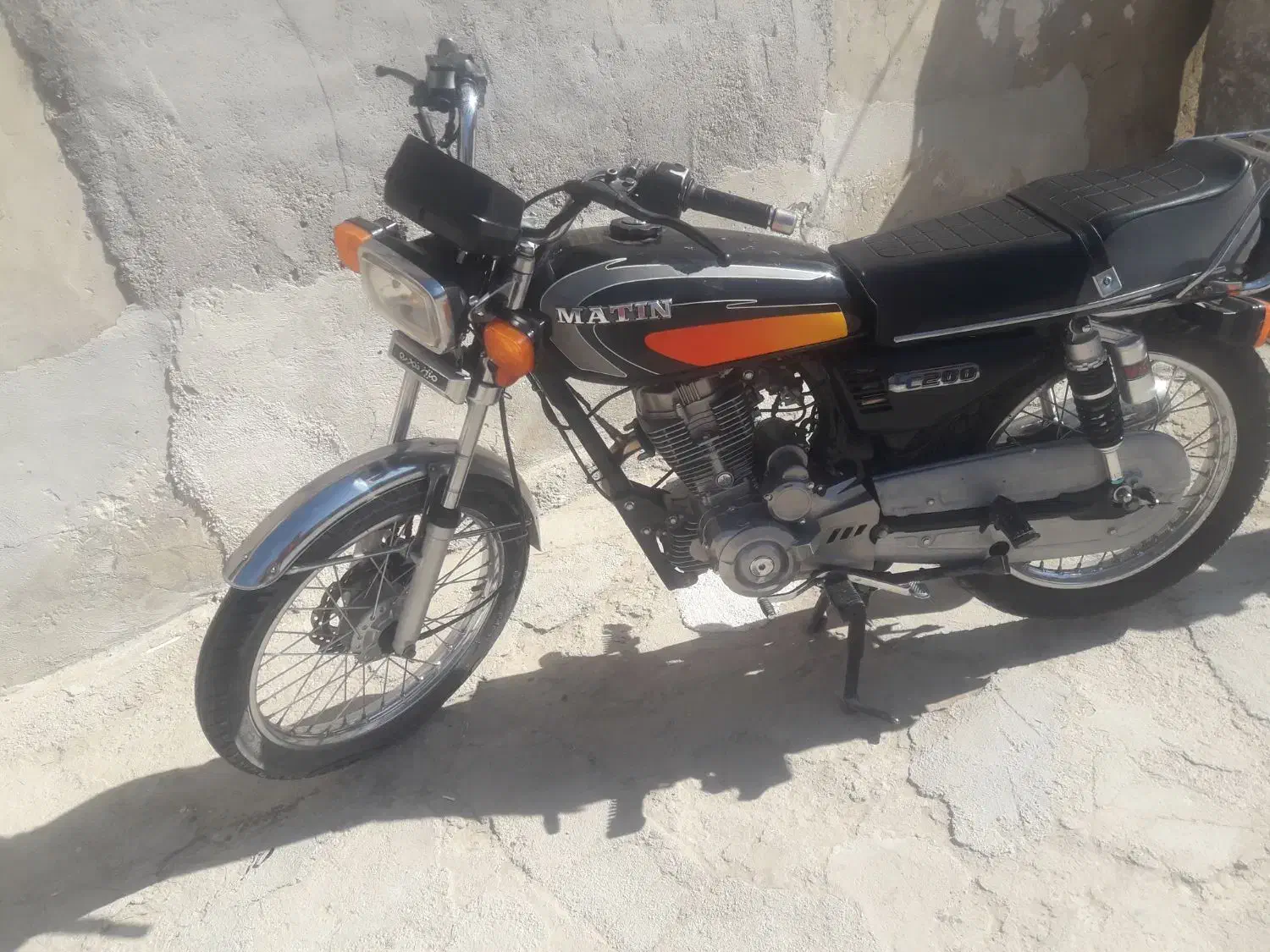 متین خودرو ۲۰۰cc|موتورسیکلت|خنج, |دیوار