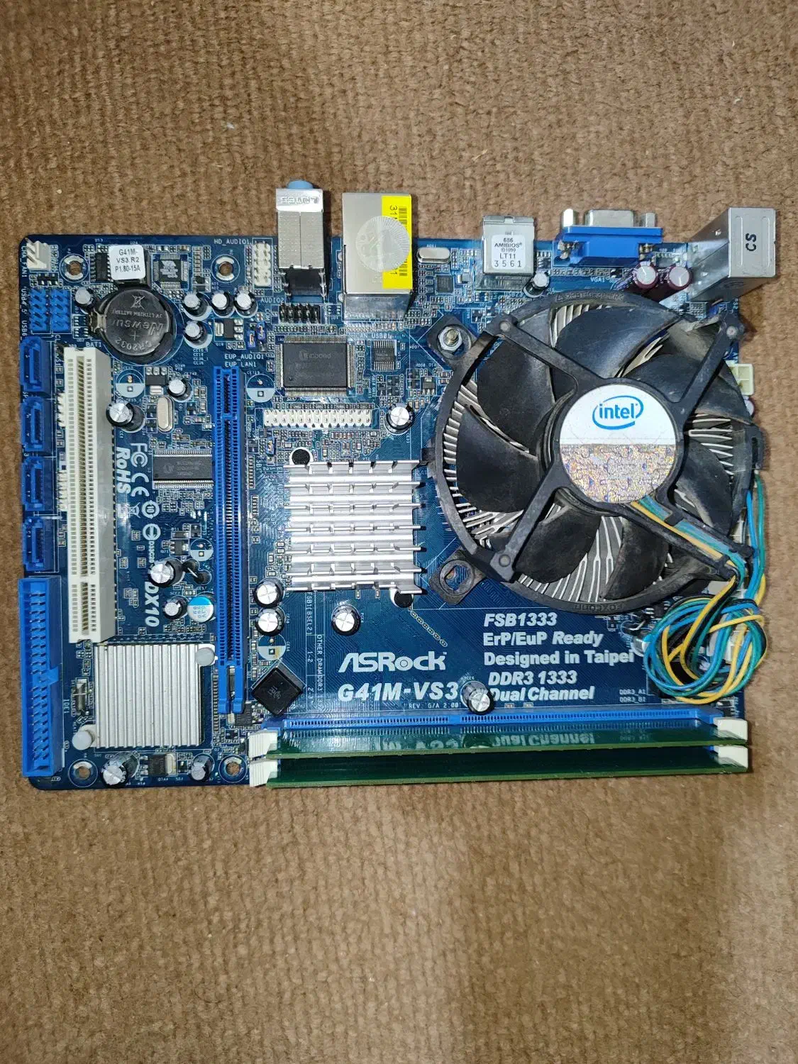 باندل ۲هسته ای با پردازنده ۵۷۰۰ و رم ۴ گیگ ddr3|قطعات و لوازم جانبی رایانه|چالوس, |دیوار