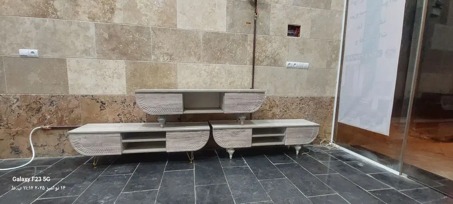 انواع میزتلویزیون دراور جاکفشی|جاکفشی، کمد، دراور|بروجرد, |دیوار