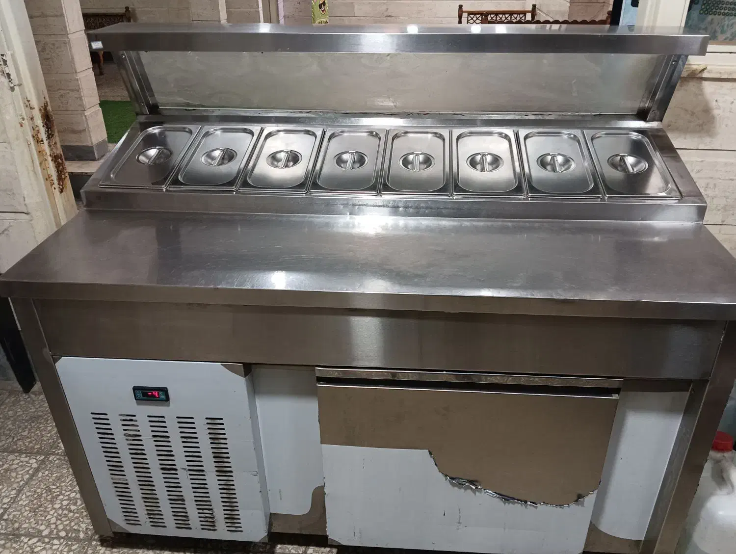 فروش لوازم فست فود تاپینگ فر کولر گازی|کافیشاپ و رستوران|قم, الوندیه و گذر صادق|دیوار