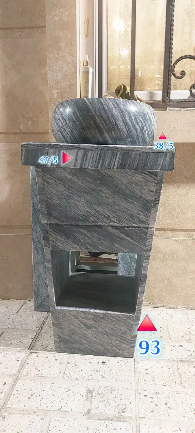 روشویی و آینه|لوازم سرویس بهداشتی|باغستان, |دیوار