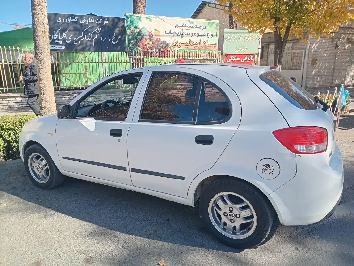 تیبا دو مدل ۹۵ بی رنگ|خودرو سواری و وانت|گلپایگان, |دیوار