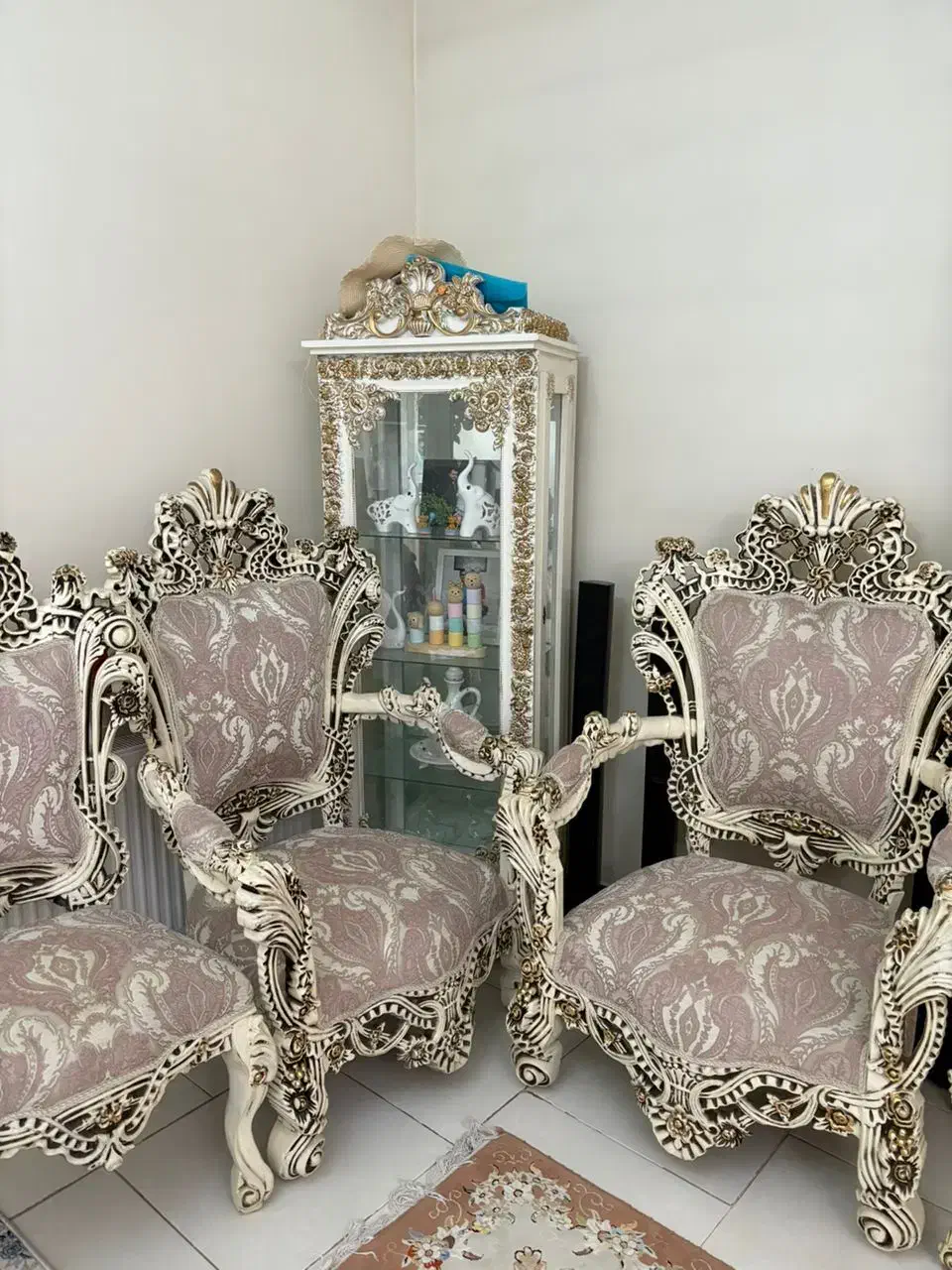 مبل سلطنتی طرح خرچنگ|مبلمان خانگی و میز عسلی|فردوسیه, |دیوار