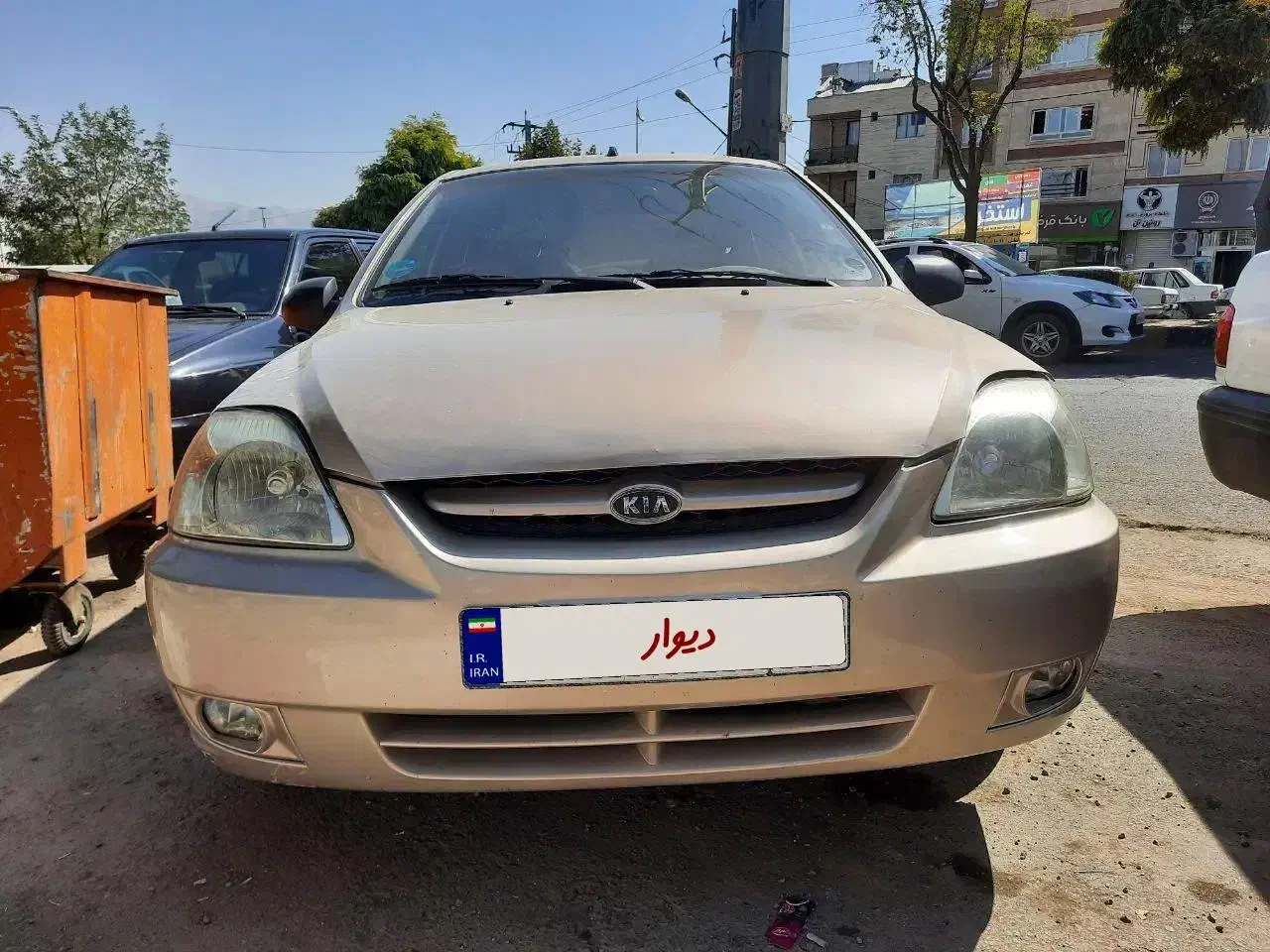 کیا ریو مدل 86بدون رنگ|خودرو سواری و وانت|سنندج, |دیوار