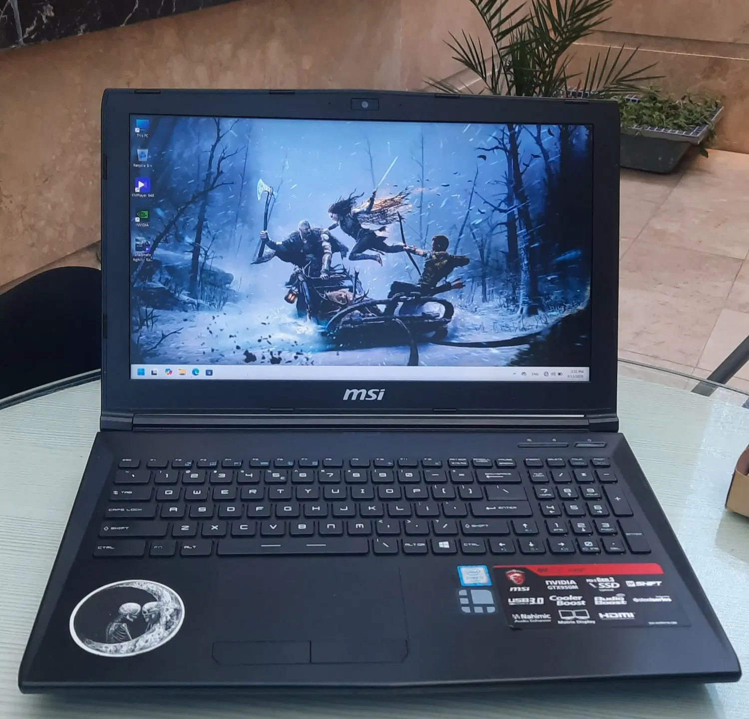 لپتاپ گیمینگ Msi Gl62 6qe|رایانه همراه|تهران, شهرک صادقیه|دیوار