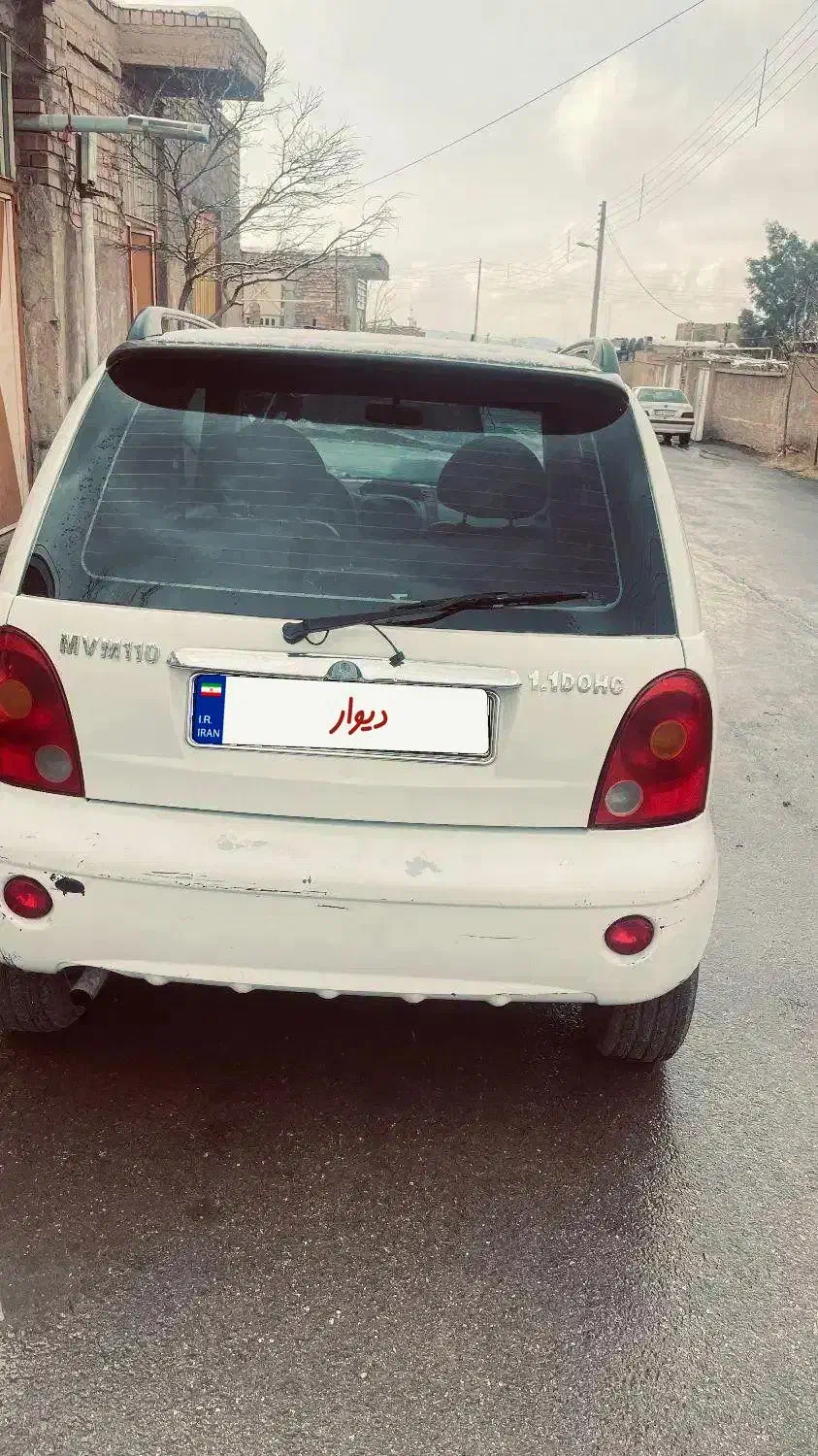 تمیز و بدون رنگ مدل 93MVM 110|خودرو سواری و وانت|زرند, |دیوار