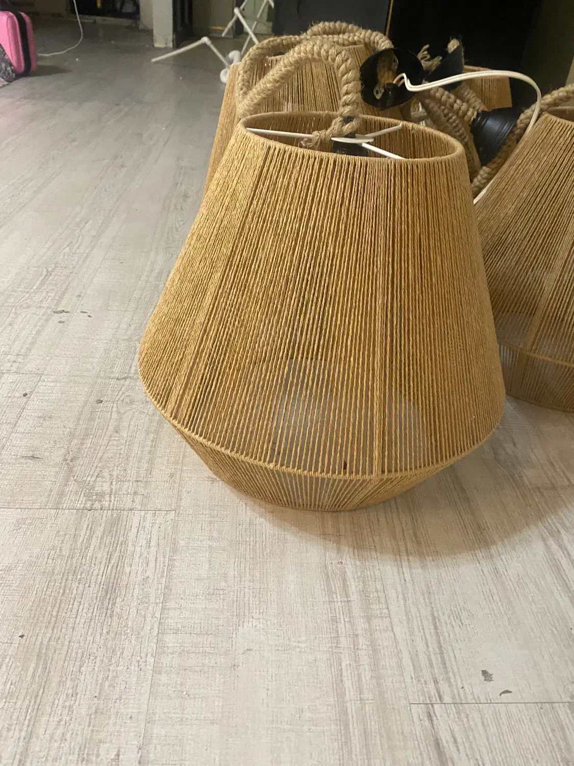 لوستر حصیری|لوستر و چراغ آویز|کرج, گوهردشت|دیوار