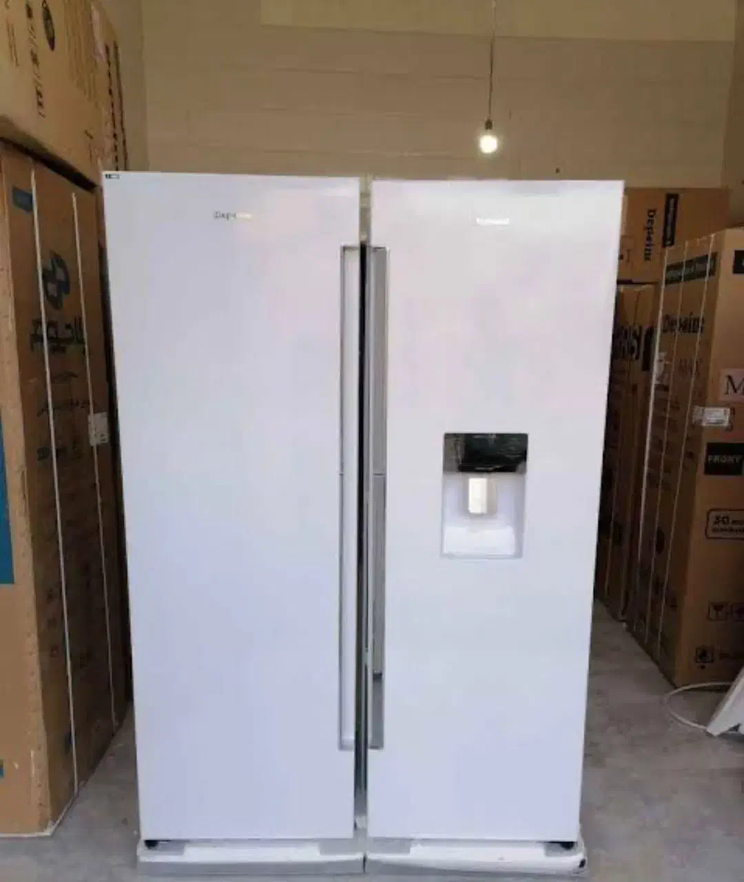 یخچال دو قلو مدل دیپوینت سفید مکس|یخچال و فریزر|سنندج, |دیوار