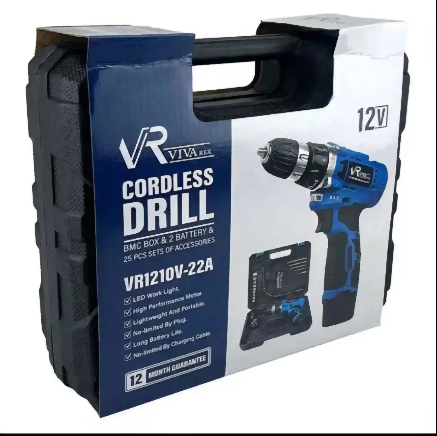 دریل شارژی Vivarex|ابزارآلات|تهران, خواجه نظام الملک|دیوار