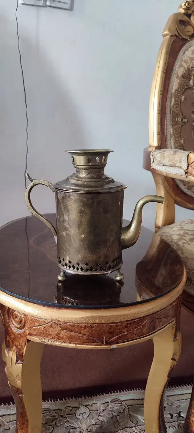 سماور زغالی عتیقه|کلکسیون اشیاء عتیقه|صحنه, |دیوار