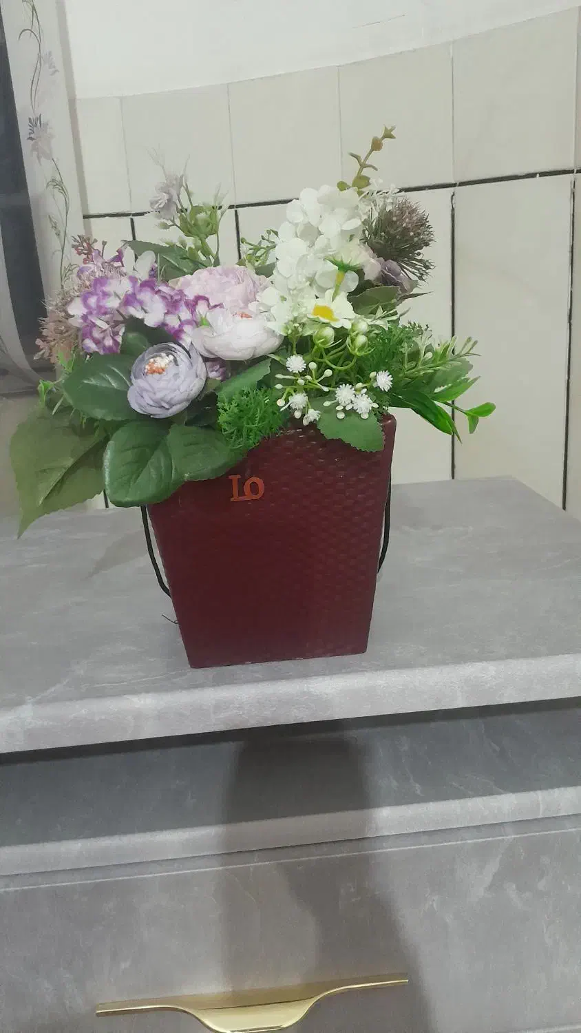 گل مصنوعی|گل مصنوعی|مرودشت, ژیان|دیوار