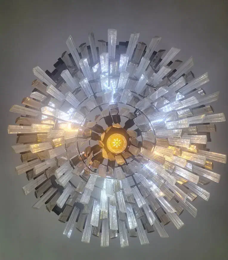 لوستر فلزی کریستالی|لوستر و چراغ آویز|تهران, سازمان برنامه جنوبی|دیوار