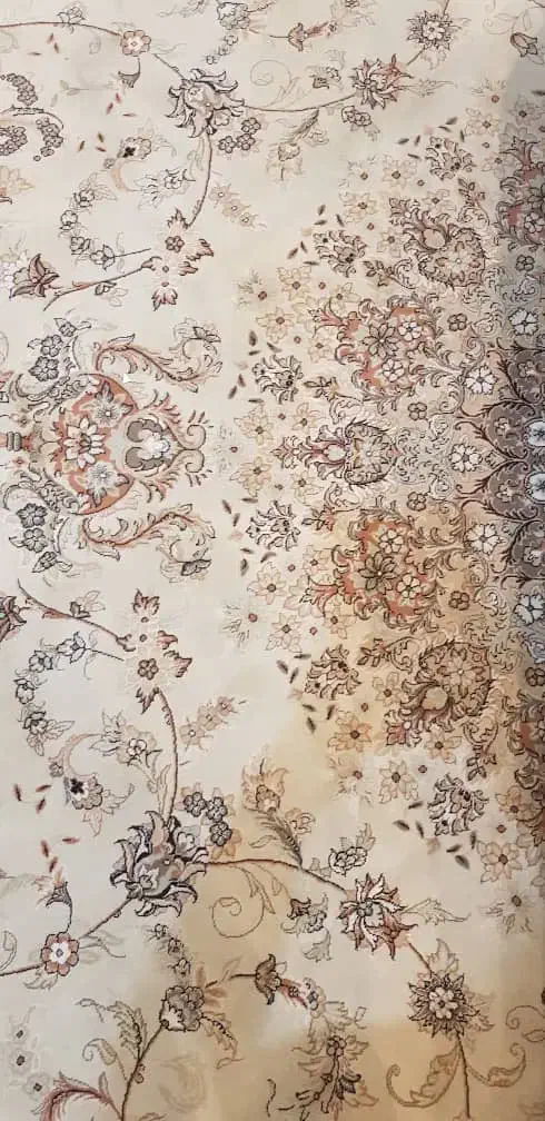 فرش ماشینی زمرد مشهد ۱۲ متری|فرش|میانه, |دیوار