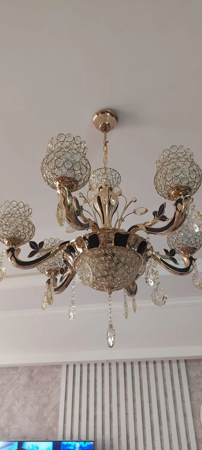 لوستر ۶ شاخه|لوستر و چراغ آویز|تهران, مهران|دیوار