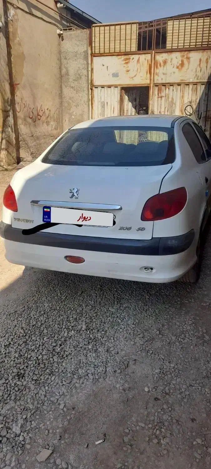 v8 sd 206|خودرو سواری و وانت|پاکدشت, پاکدشت (مامازند)|دیوار