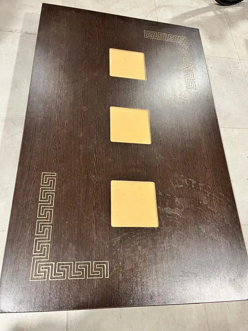 میز ناهار خوری ۶نفره با ۴تا صندلی اشانتیون|میز و صندلی غذاخوری|اردبیل, |دیوار