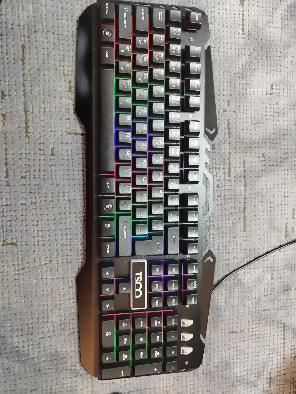 کیبورد تسکو مدل TSCO TK8021L|قطعات و لوازم جانبی رایانه|شهریار, شهریار|دیوار