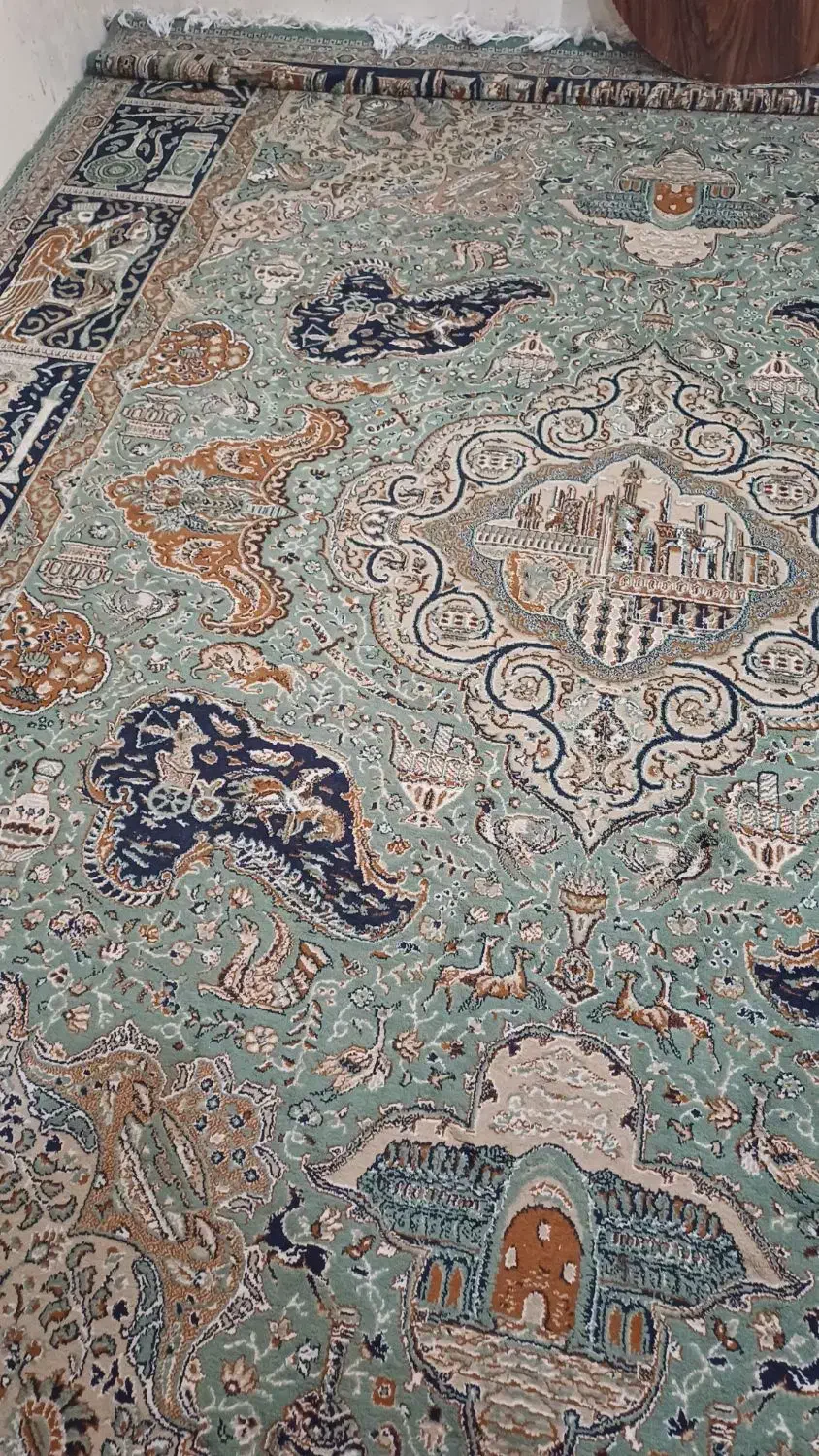 فرش نه متری سالم سالم|فرش|سیاهکل, |دیوار