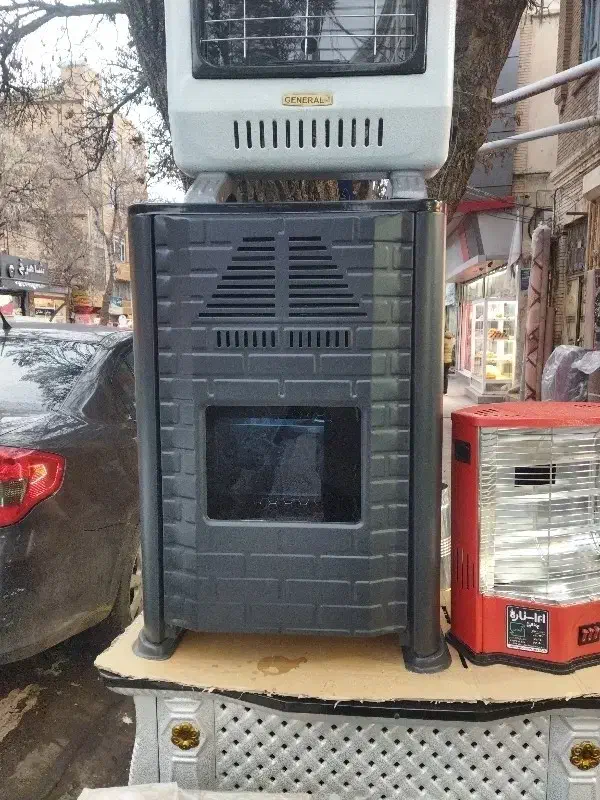 بخاری ۸ هزار اتاق خواب|بخاری، هیتر، شومینه|اهر, |دیوار