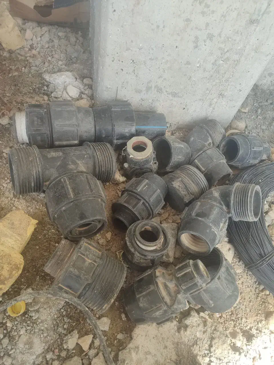 رابط درپوش کمربند سه راهی  90و 75 در|مصالح و تجهیزات ساختمان|کازرون, |دیوار