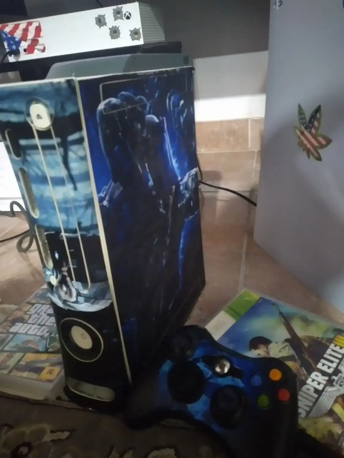 ایکس باکس ۳۶۰ همراه با هارد و یک دسته|کنسول، بازی ویدئویی و آنلاین|رشت, شالکو|دیوار