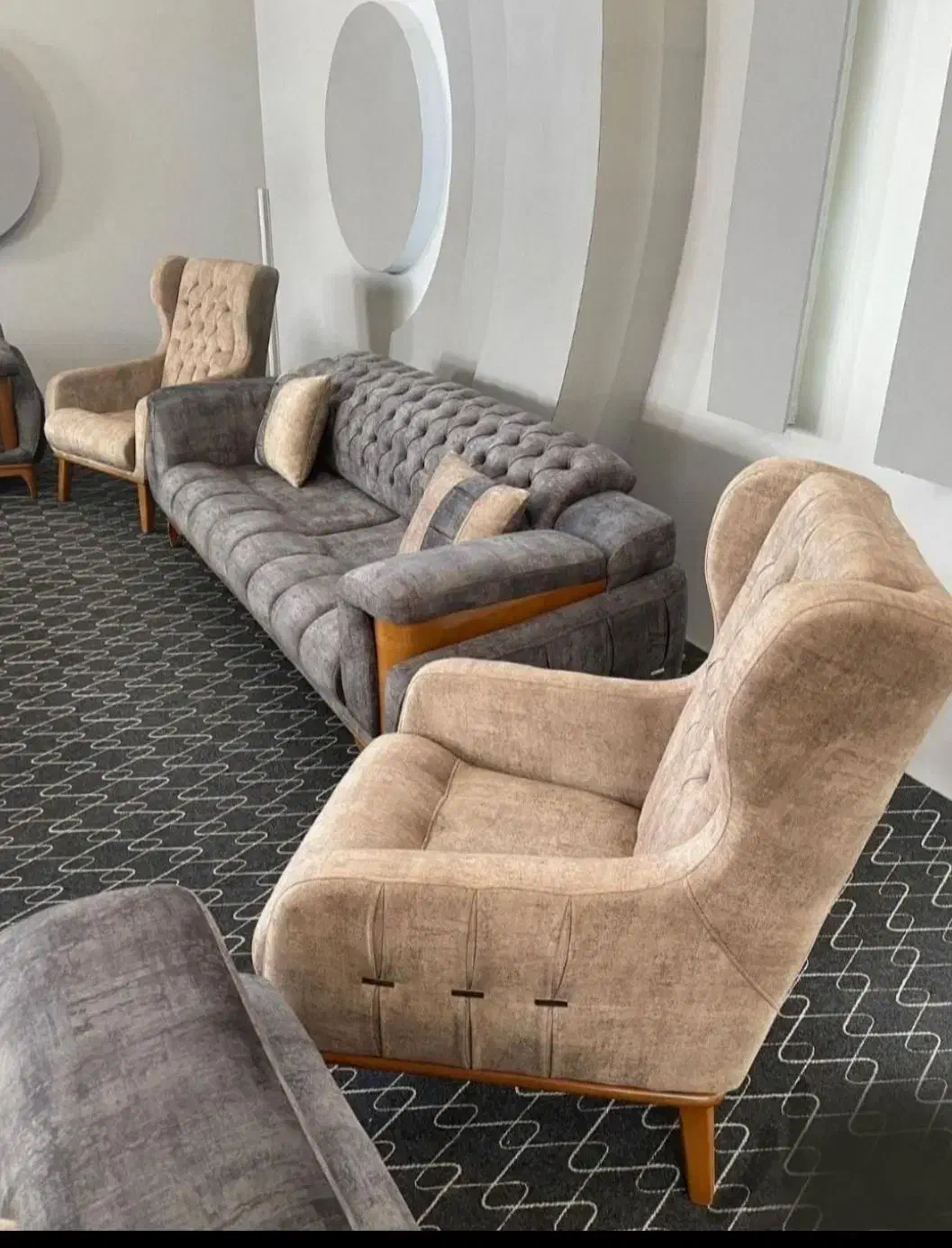 مبل راشل رنگارنگ با استحکام بالامخصوص خوش سلیقه ها|مبلمان خانگی و میز عسلی|اردبیل, |دیوار