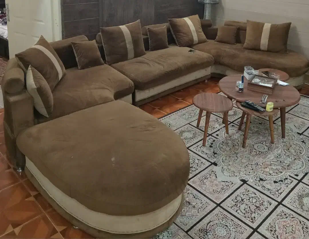 مبلمان راحتی ۱۲ نفره|مبلمان خانگی و میز عسلی|رشت, شالکو|دیوار