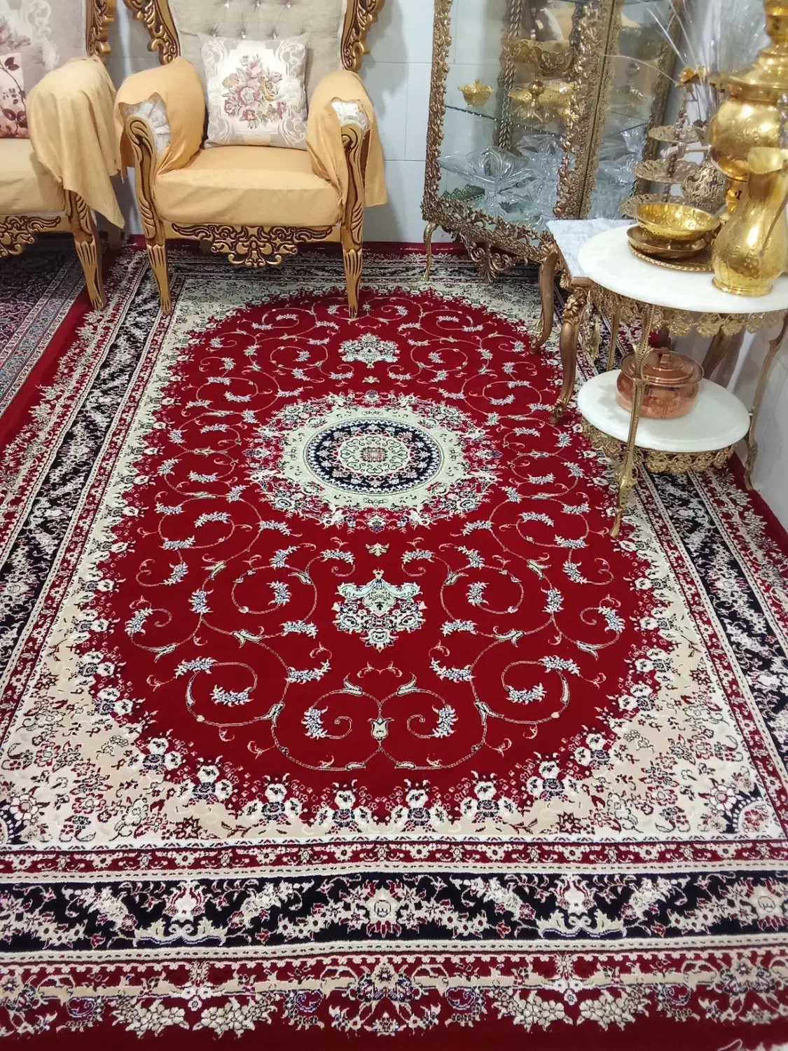 فرش 9متری|فرش|میانه, |دیوار