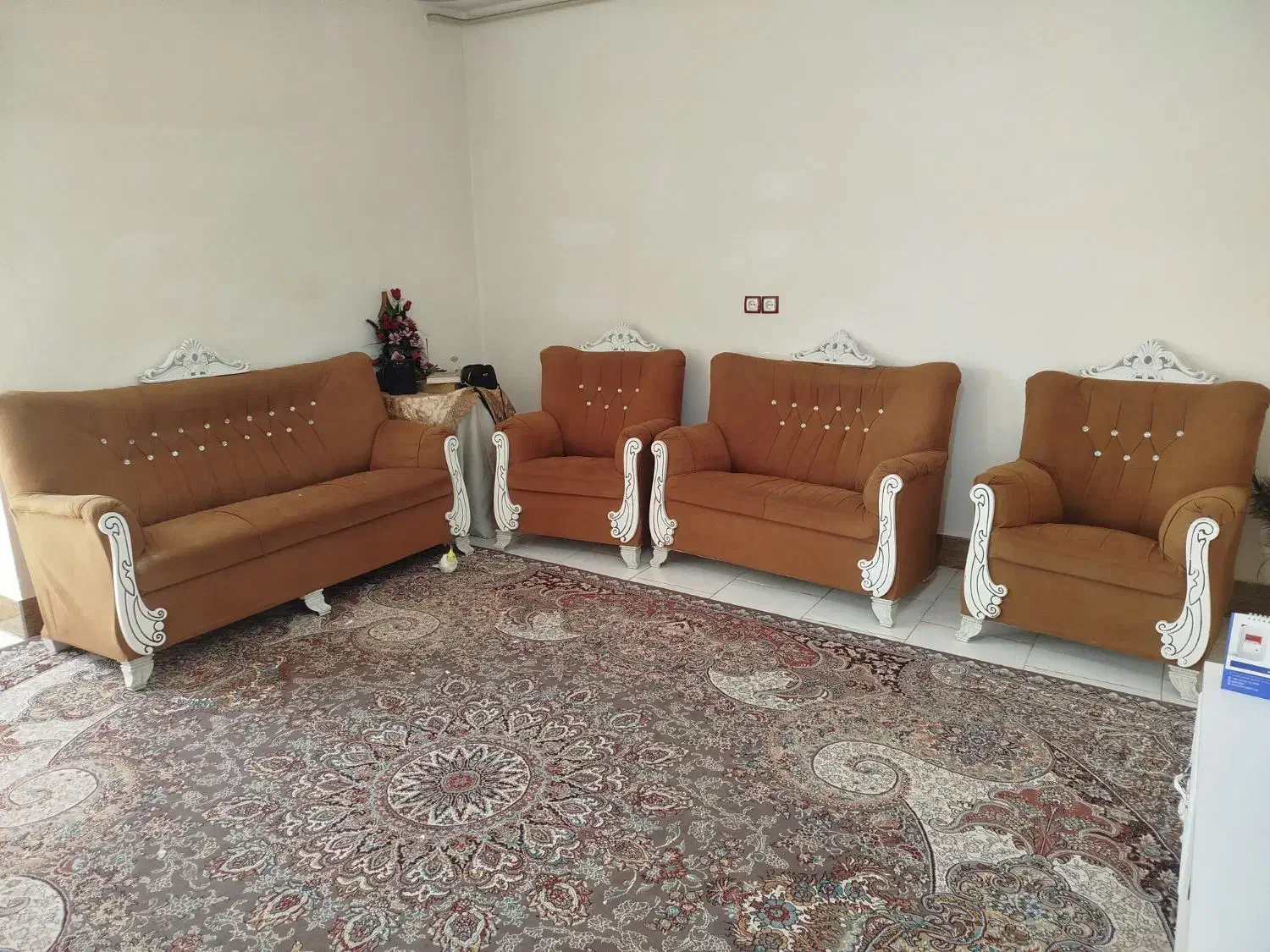 مبلمان هفت نفره|مبلمان خانگی و میز عسلی|فاضل آباد, |دیوار