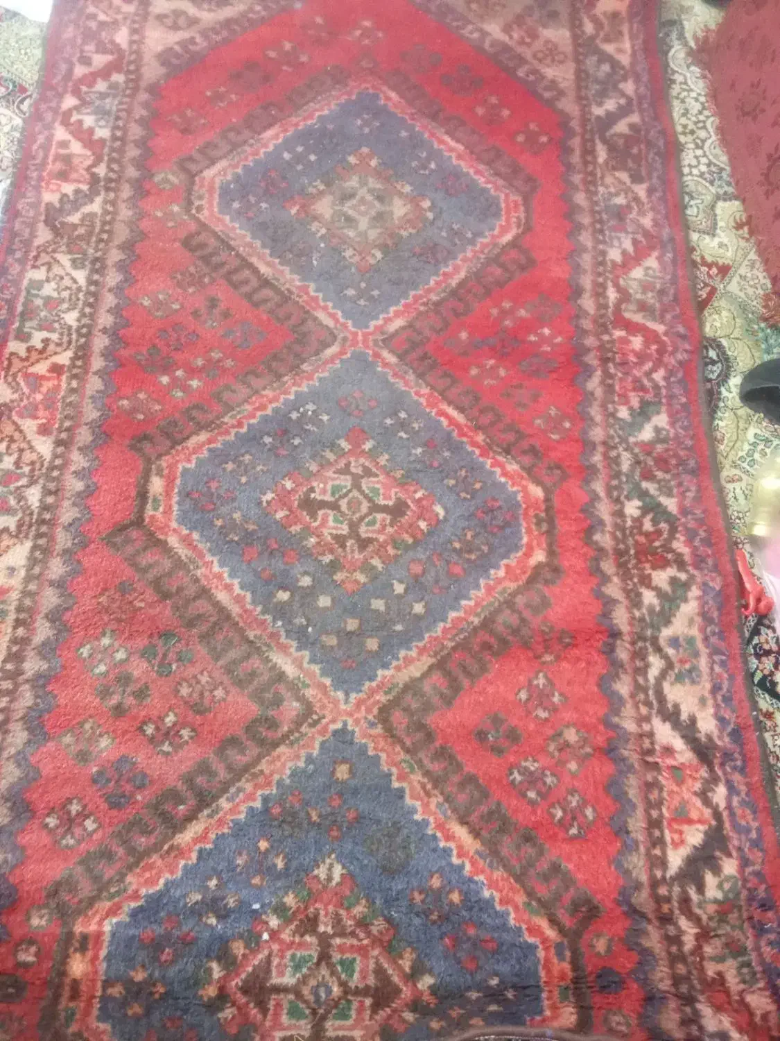 فروش قالیچه قدیمی دست باف|گلیم، جاجیم، گبه|بندر ماهشهر, |دیوار