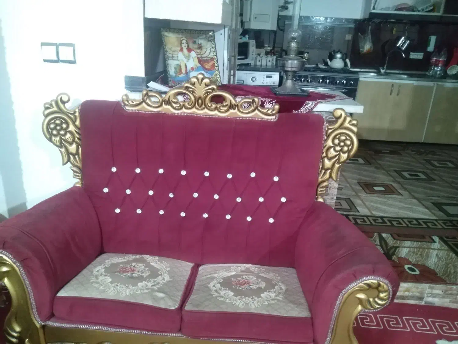 مبل 7 نفره|مبلمان خانگی و میز عسلی|چناران, |دیوار