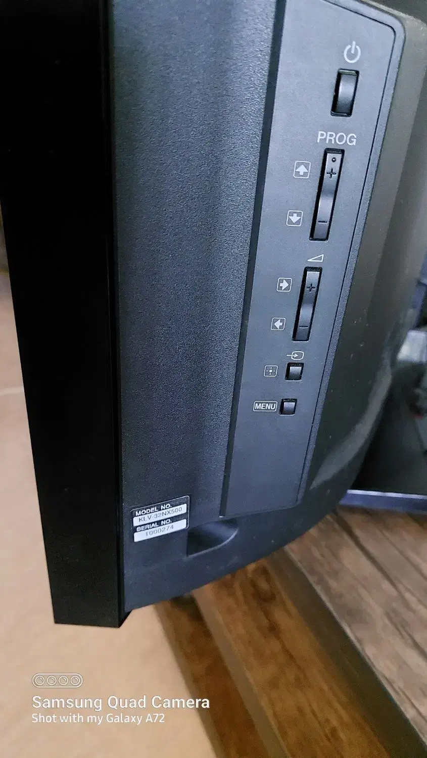 تلویزیون LCD سونی 32 اینچ مالزی مدل براویا حدنو|تلویزیون و پروژکتور|عباس‌آباد, |دیوار