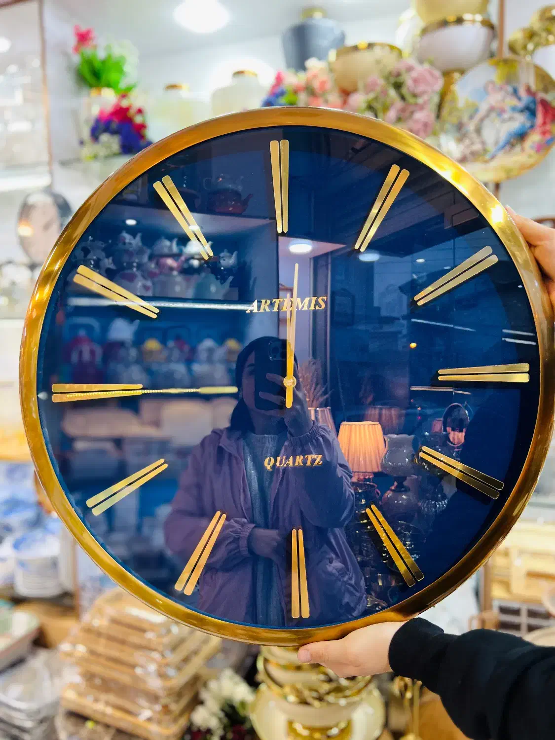 ساعت دیواری آرتمیس|ساعت دیواری و تزئینی|رشت, لاکانی|دیوار