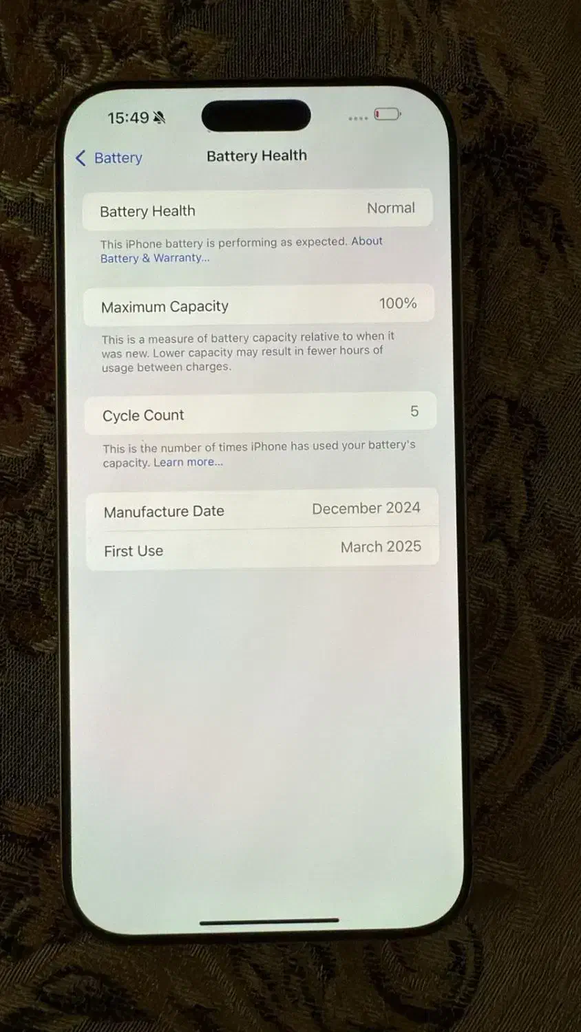 آیفون ۱۶ پرومکس۵۱۲ گیگ|موبایل|قم, باجک دو|دیوار