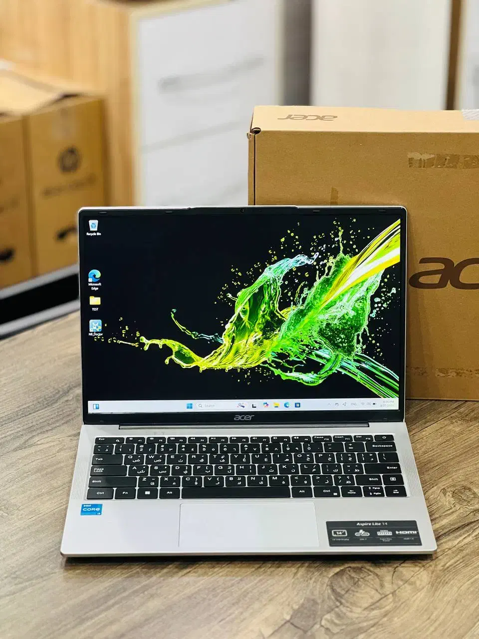 لپ تاپ Acer aspire 14 سبک و قدرتمند نسل 13|رایانه همراه|ساوه, |دیوار